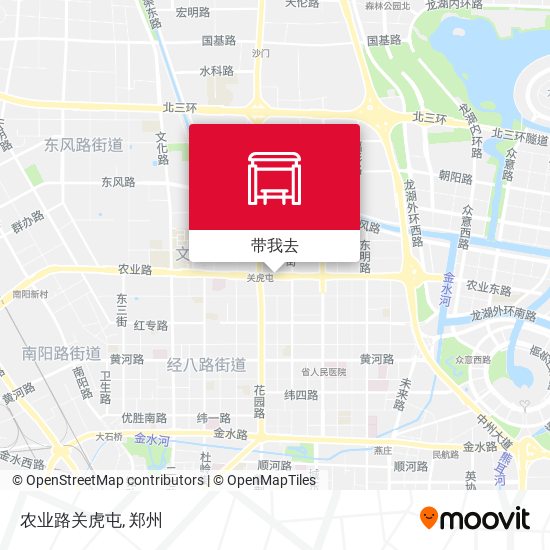 农业路关虎屯地图