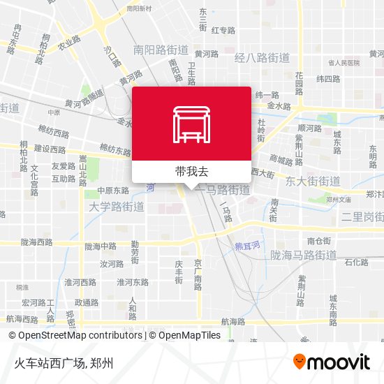 火车站西广场地图