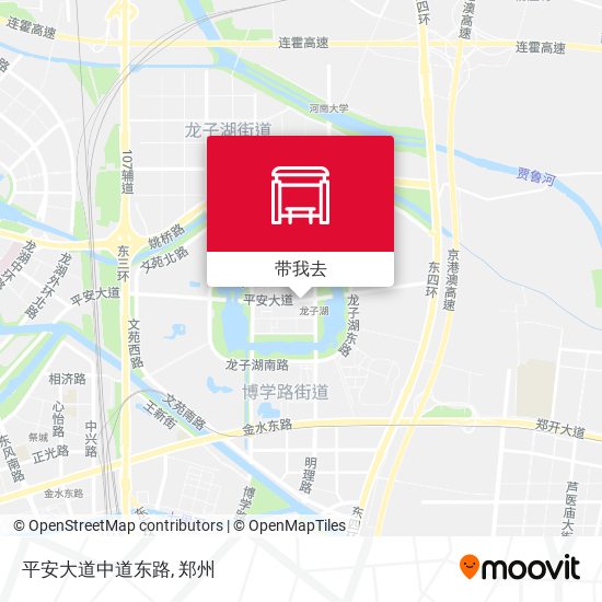 平安大道中道东路地图