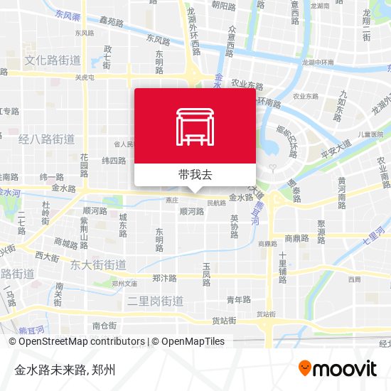 金水路未来路地图