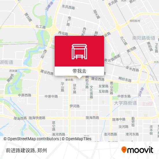 前进路建设路地图