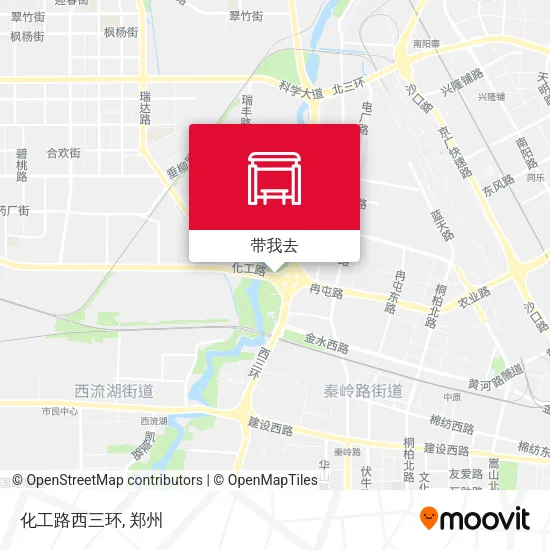 化工路西三环地图