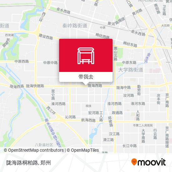 陇海路桐柏路地图