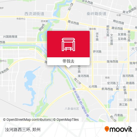 汝河路西三环地图