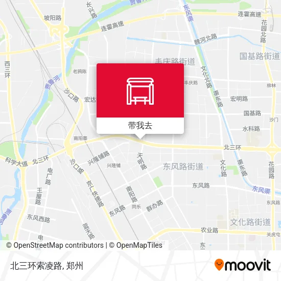 北三环索凌路地图