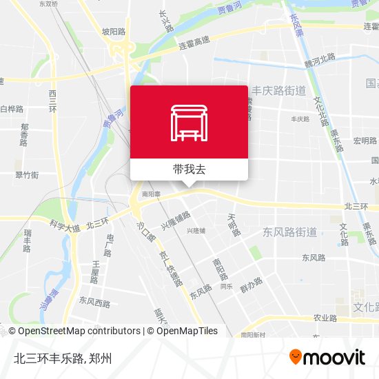 北三环丰乐路地图