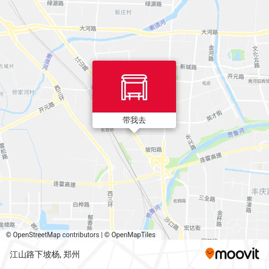 江山路下坡杨地图