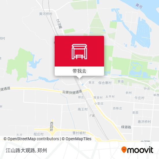 江山路大观路地图