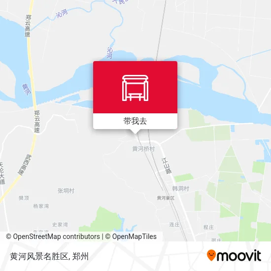 黄河风景名胜区地图