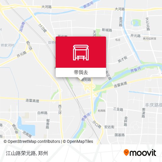 江山路荣元路地图