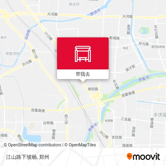 江山路下坡杨地图