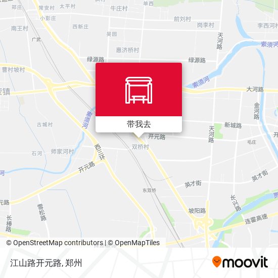 江山路开元路地图