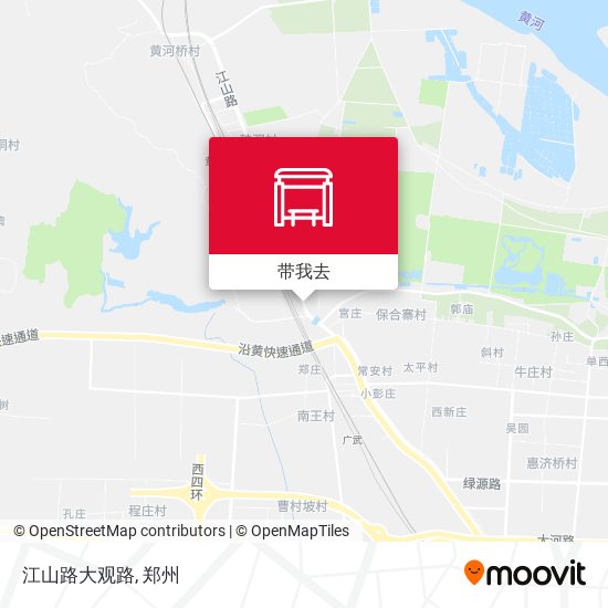 江山路大观路地图