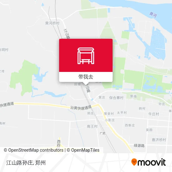 江山路孙庄地图
