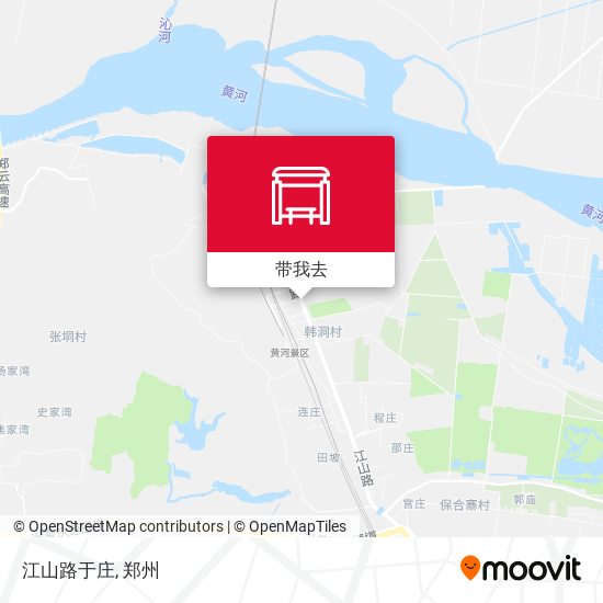 江山路于庄地图