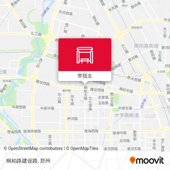 桐柏路建设路地图