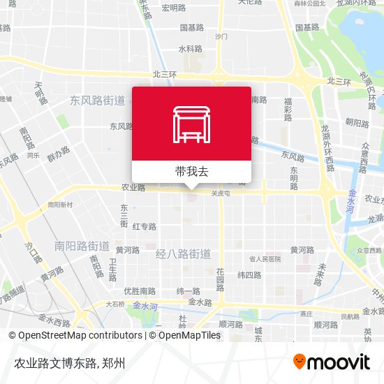 农业路文博东路地图