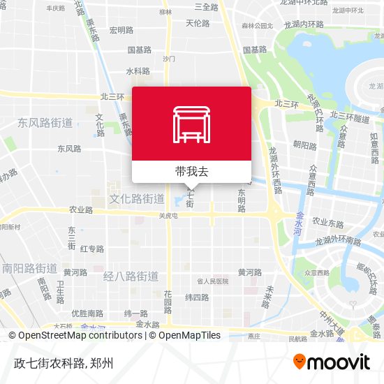 政七街农科路地图