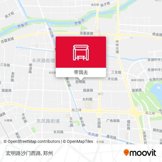 宏明路沙门西路地图