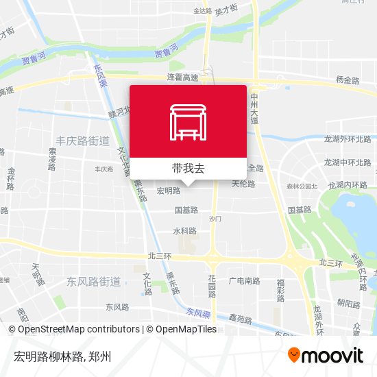 宏明路柳林路地图