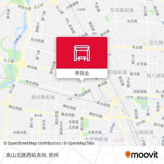嵩山北路西站东街地图