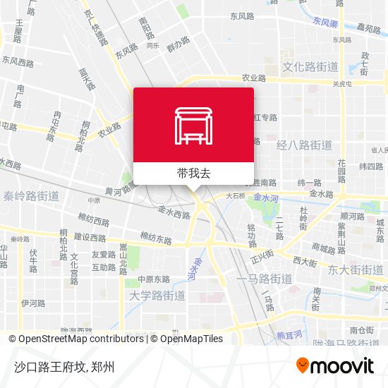 沙口路王府坟地图