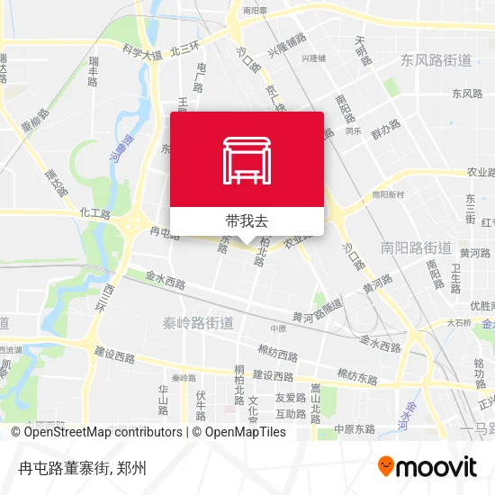冉屯路董寨街地图