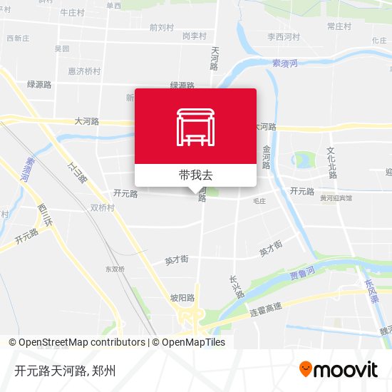 开元路天河路地图