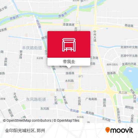 金印阳光城社区地图