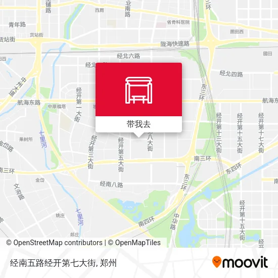 经南五路经开第七大街地图