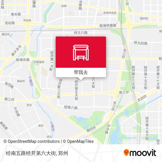 经南五路经开第六大街地图