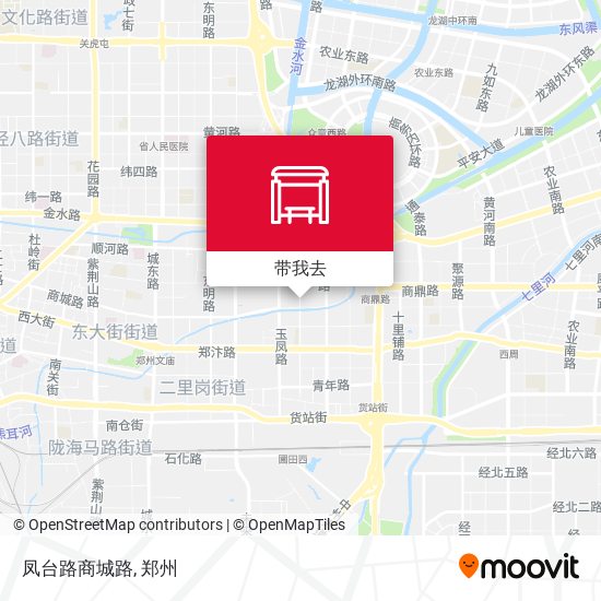 凤台路商城路地图