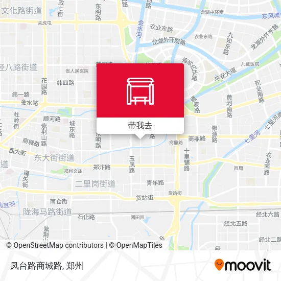 凤台路商城路地图