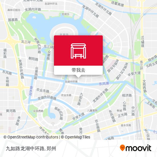 九如路龙湖中环路地图