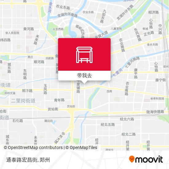 通泰路宏昌街地图