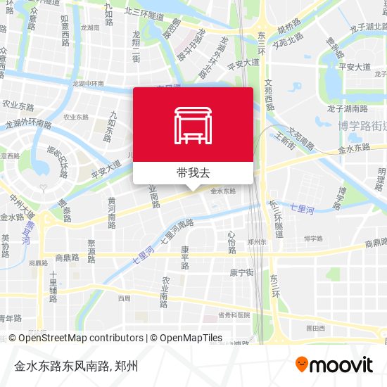 金水东路东风南路地图