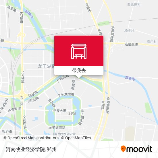 河南牧业经济学院地图