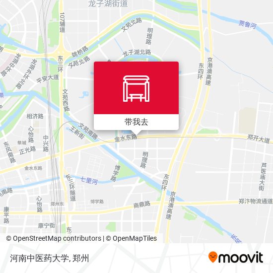 河南中医药大学地图