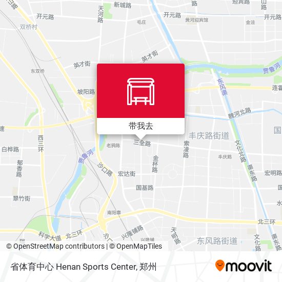 省体育中心 Henan Sports Center地图