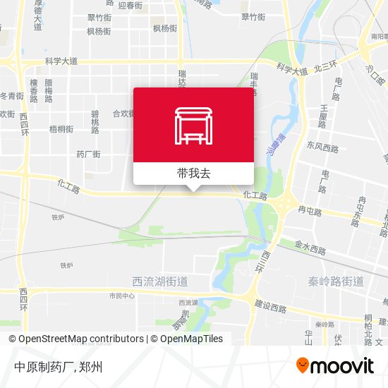 中原制药厂地图