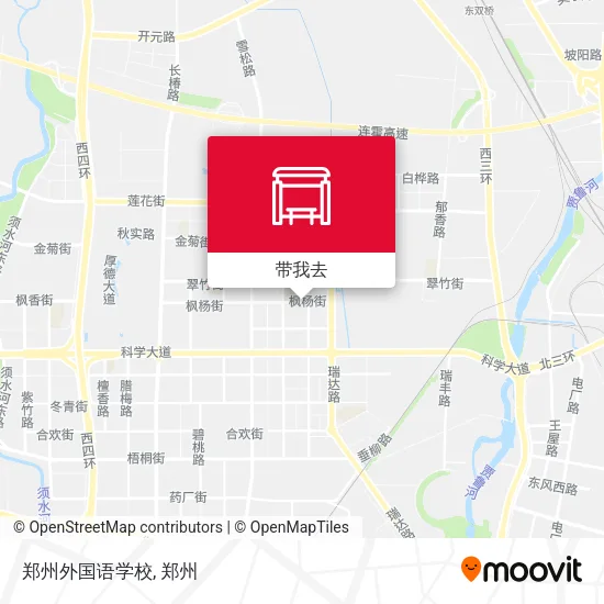 郑州外国语学校地图
