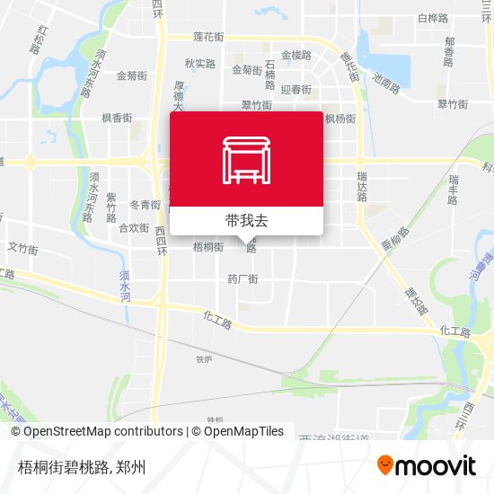 梧桐街碧桃路地图