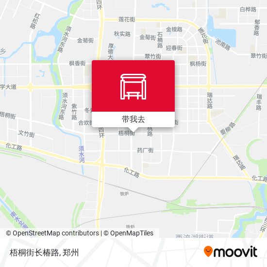 梧桐街长椿路地图