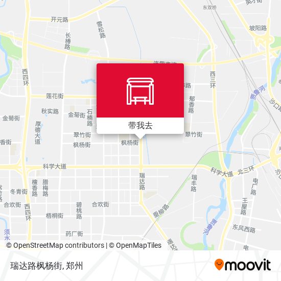 瑞达路枫杨街地图