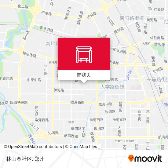 林山寨社区地图