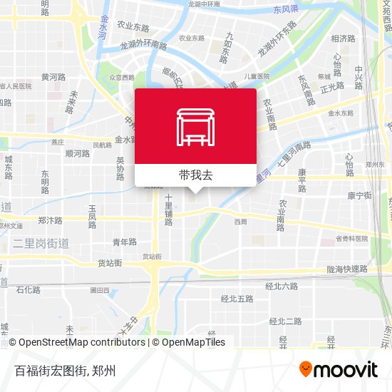 百福街宏图街地图