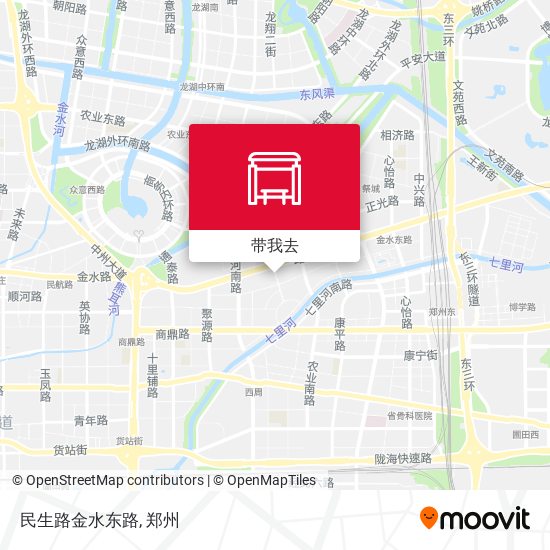 民生路金水东路地图