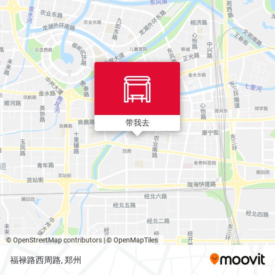 福禄路西周路地图