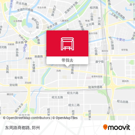 东周路商都路地图