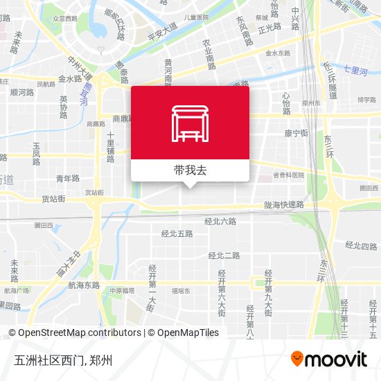 五洲社区西门地图